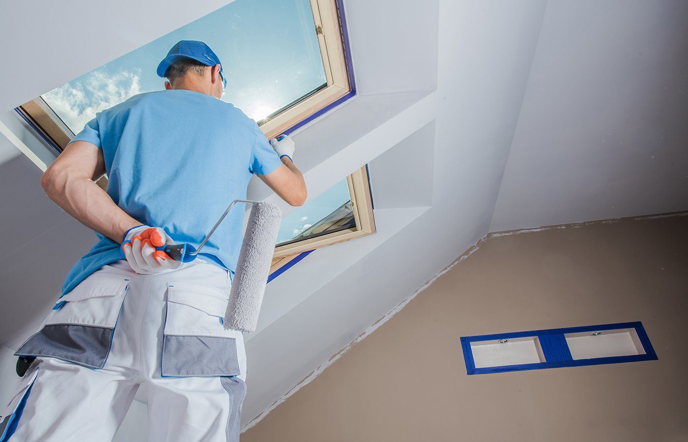 Men Painting Apartment