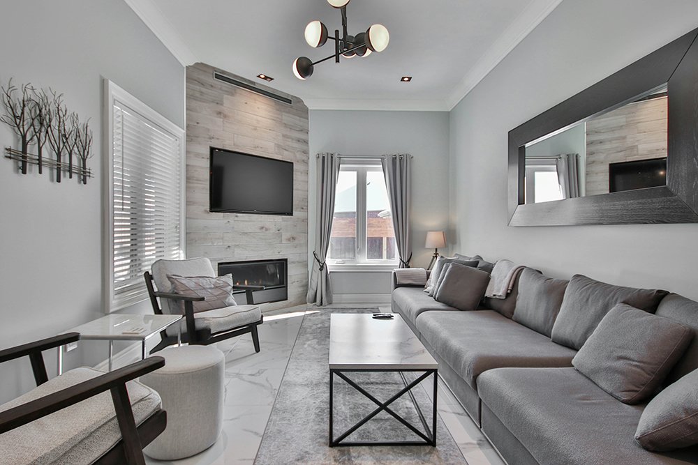 living room in investment property