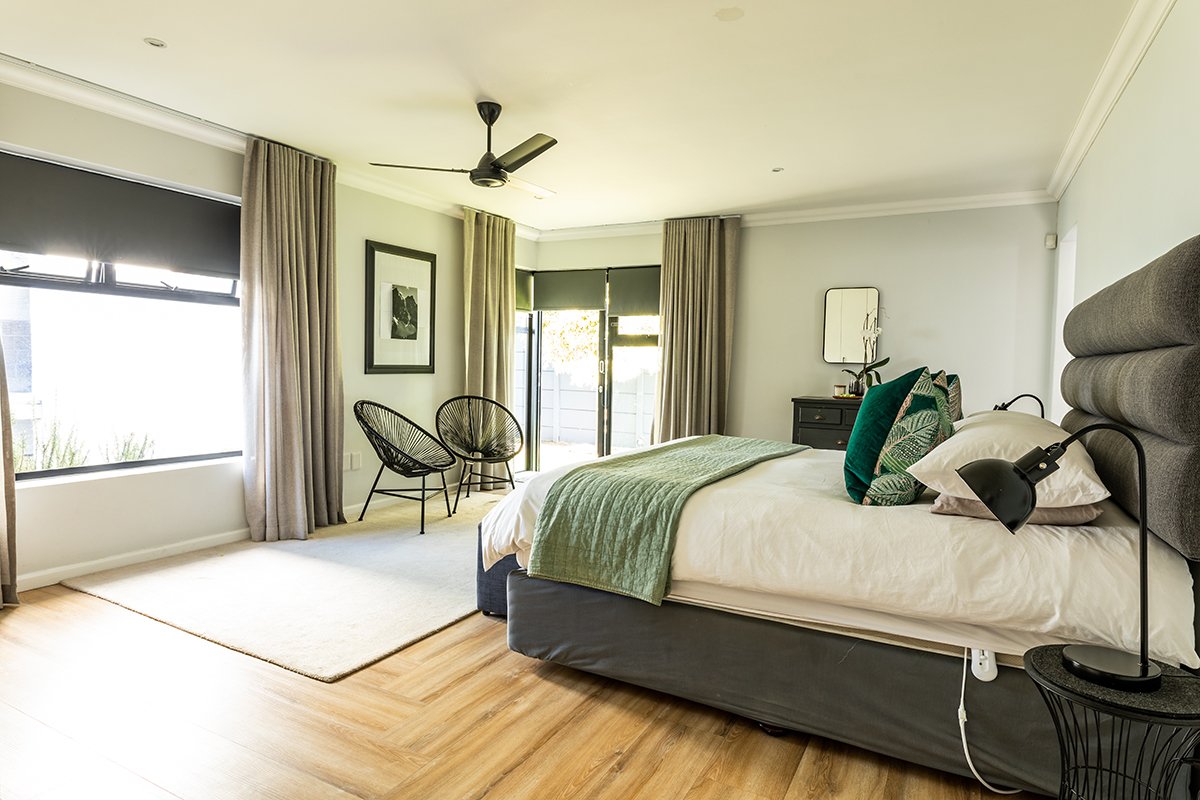 relaxing bedroom interior