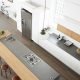 Overhead View Of Modern Kitchen With Island